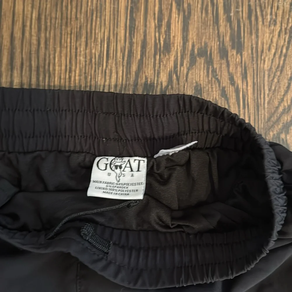 GOAT USA YM Black Athletic Shorts